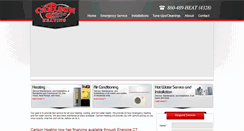 Desktop Screenshot of carlsonheating.com